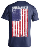 American Biker Flag T-Shirt